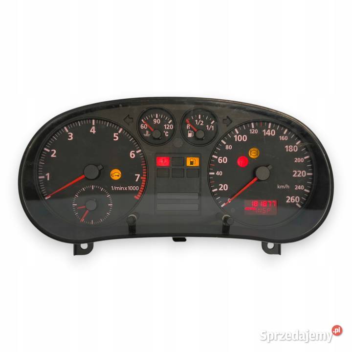 LICZNIK ZEGARY 8L0919860AX Audi A3 8L 16 8V 18 Liczniki i zegary lubelskie Chełm