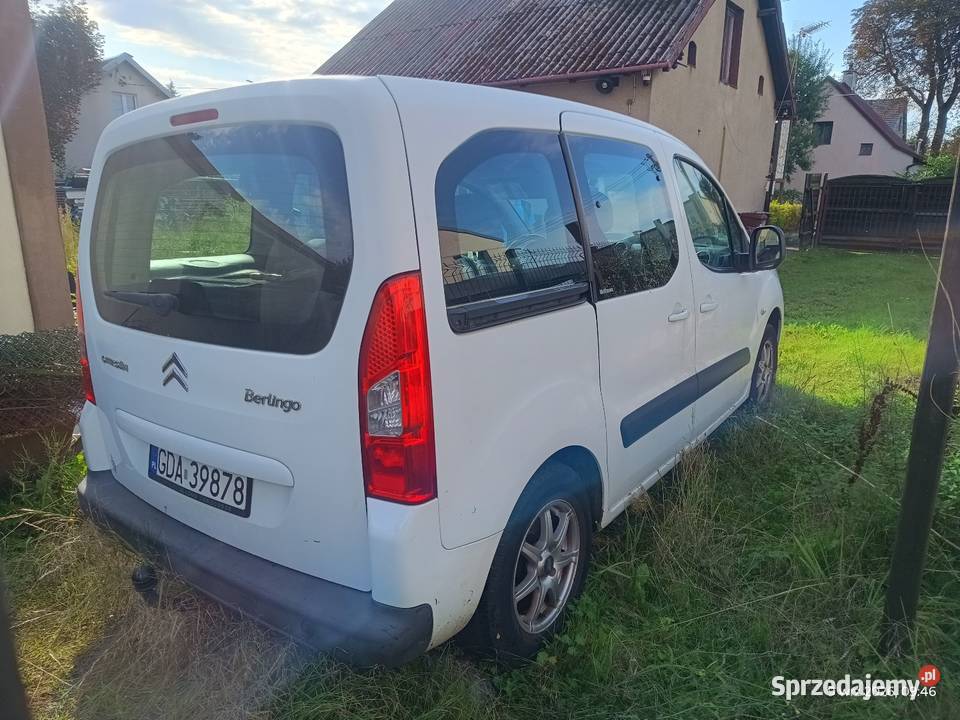 Citroen Berlingo 16 benzyna Van / Minibus Motoryzacja Pruszcz Gdański