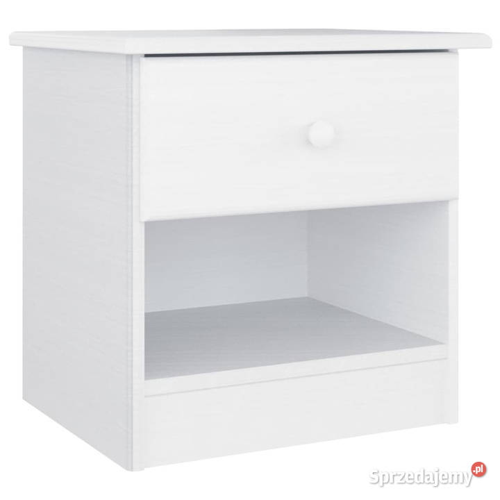 Szafka nocna ALTA biała 41x35x41 drewno sosnowe mazowieckie Warszawa sprzedam