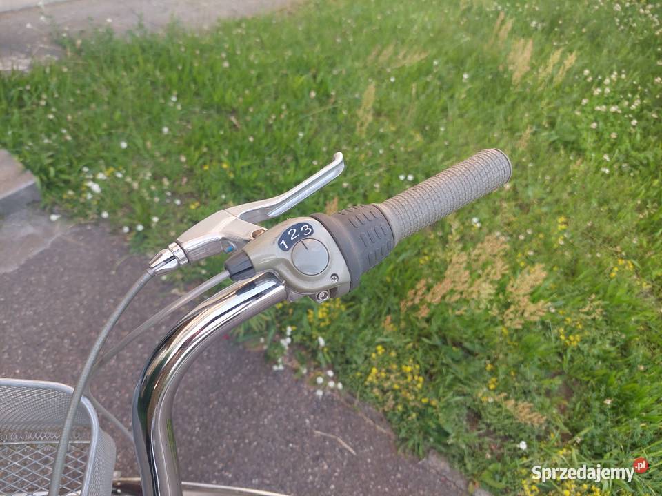 Rower miejski damka Merida 3 biegi koszyk ładny Miejskie
