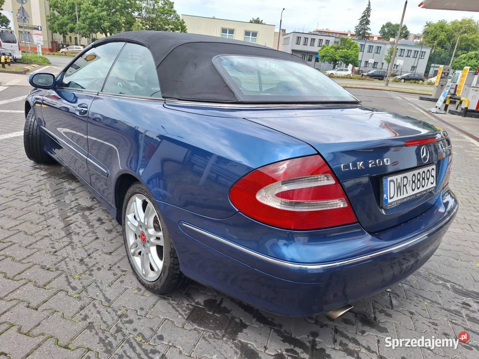 Piękny Mercedes CLK Rok produkcji 2005 Gostynin