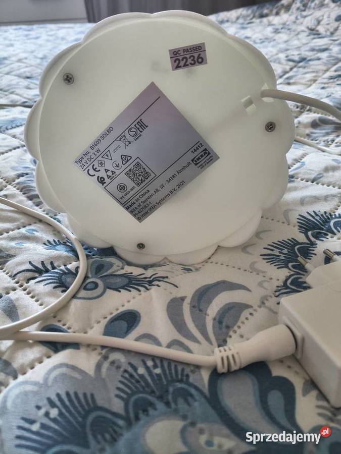 Lampa stołowa LED białysowa 23 Ikea Szczecin