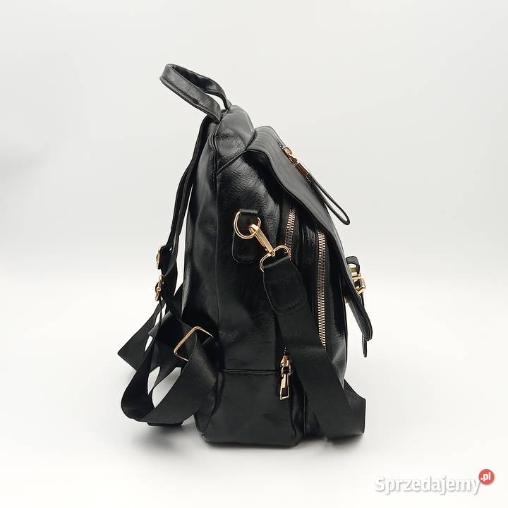 Plecak damski skórzany z klapą Mochila Bolsos Zawiercie