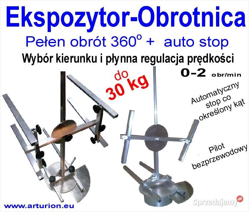 Ekspozytor Kawalet Obrotnica Podest obrotowy do Warszawa