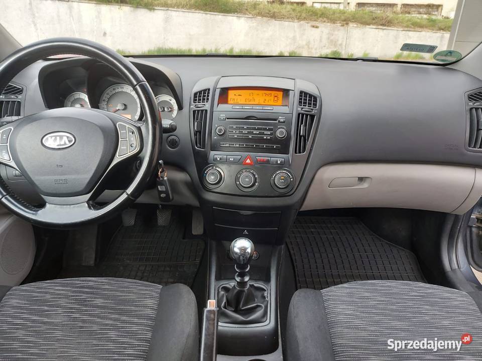 KIA CEED 2009r 16 16V benzyna gaz 126 Przeb189k sprowadzony Cee'd Jelenia Góra