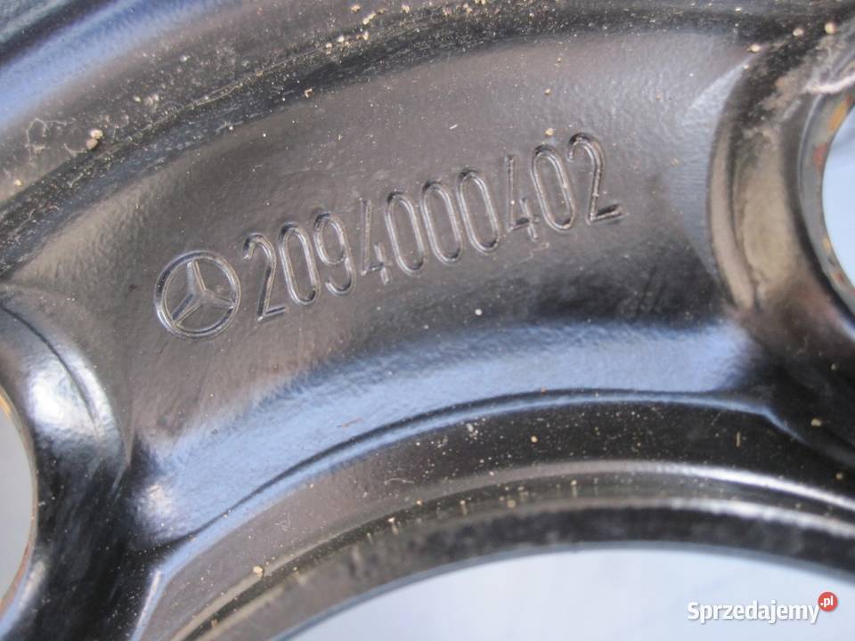 MERCEDES W209 koło dojazdowe 1259016 98M 5x112