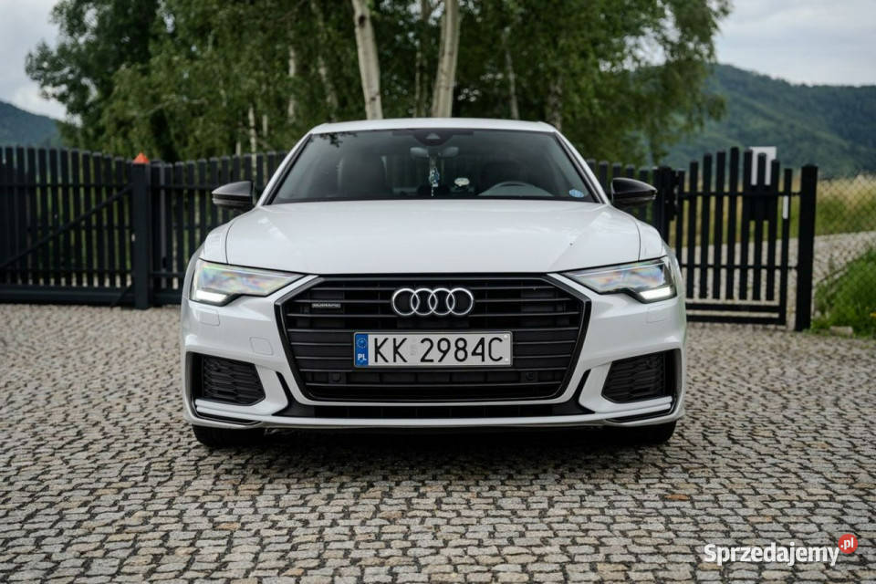 Audi A6 Limousine S Line Quattro Gletscherweiss Kraków