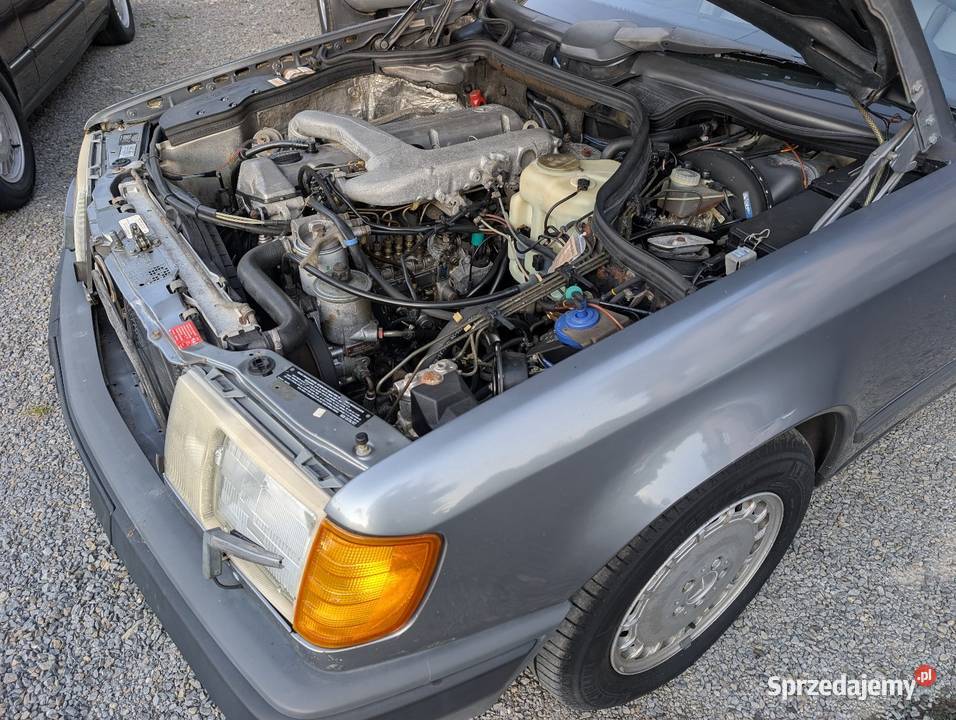 Mercedes Benz W124 300 TURBO DIESEL nieuszkodzony Poręba Wielka