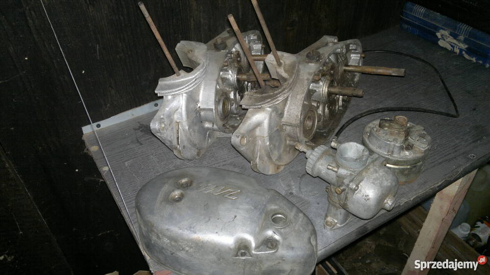 Silnik MZ TS 150 czesci manualna Rzepedź