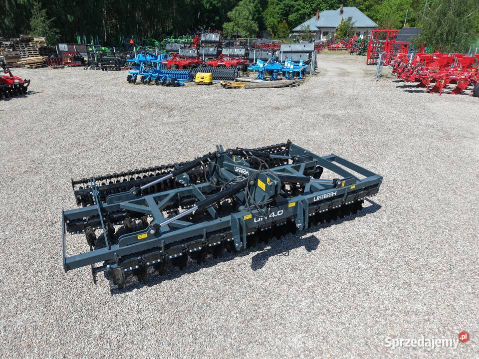 Brona talerzowa 4m Hydrauliczna UNITECH 3m 2500 Mława sprzedam
