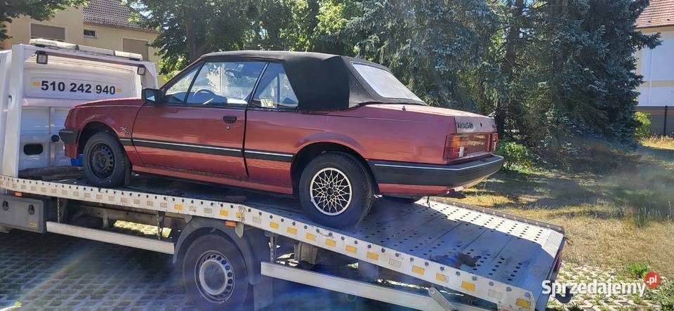 Opel ascona cabrio uszkodzony Opel Marczyce sprzedam