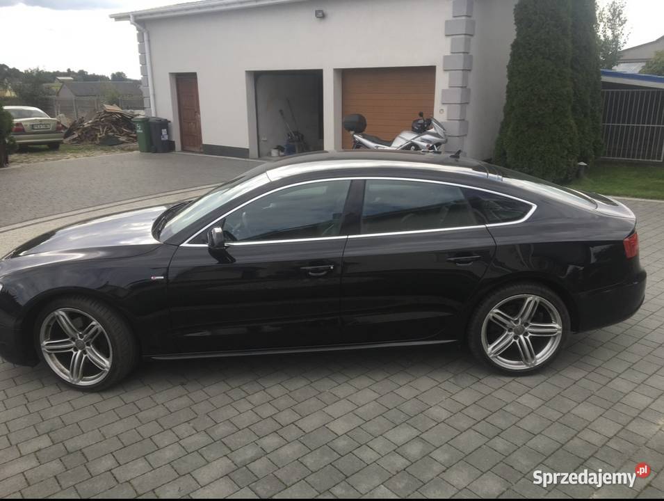 Audi a5 30 TDI Sline zewnętrzny wewnętrzny Stobno