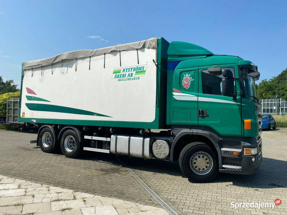Scania R480 Wywrotka boczna zbozówka mat sypkie śląskie Łaziska Górne