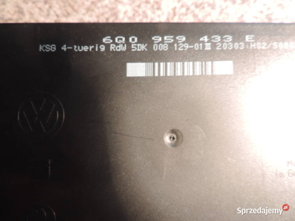 Moduł komfortu SEAT IBIZA III 6L 2003r Nowy Sącz