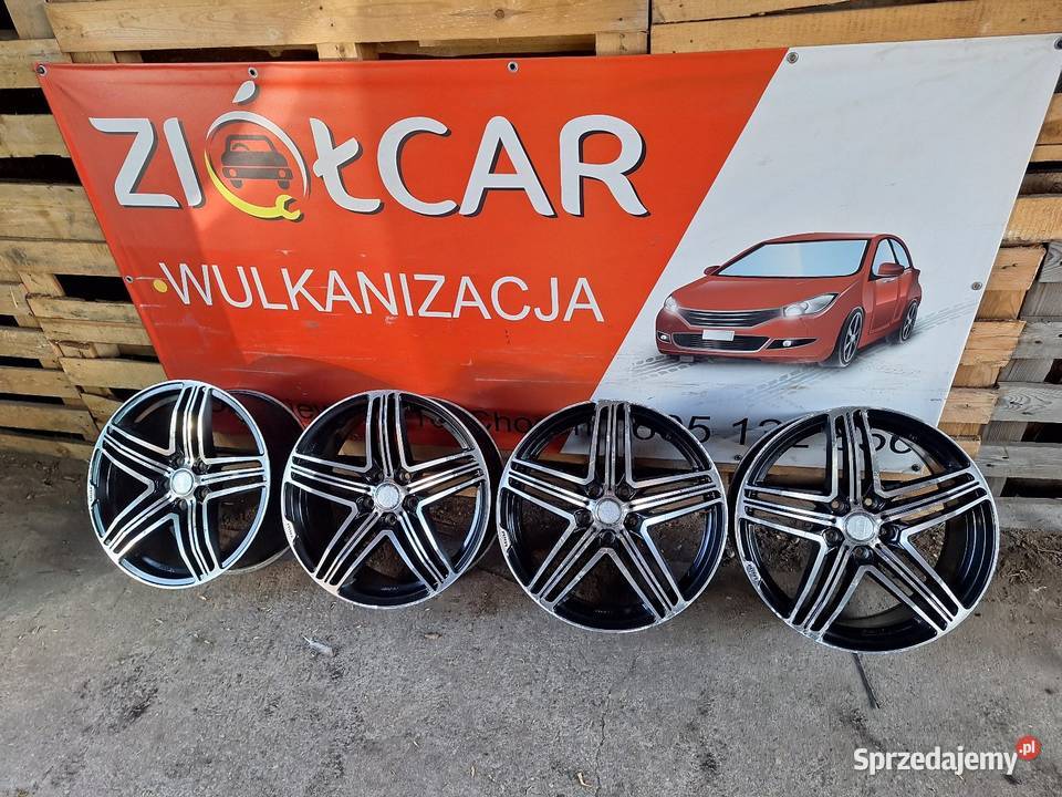 Alufelgi 5x112 18 ET42 AUDI Seat Skoda Mercedes aluminiowe Choceń sprzedam