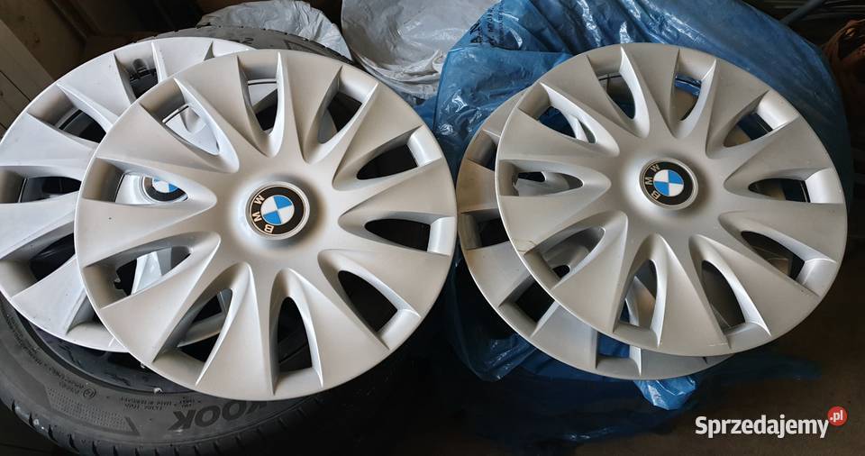 BMW felgi stalowe 16 nowe i BMW kolpaki oryginal małopolskie Bochnia