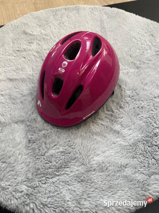 Kask rowerowy Vox Btwin różowy regulowany sprzedam