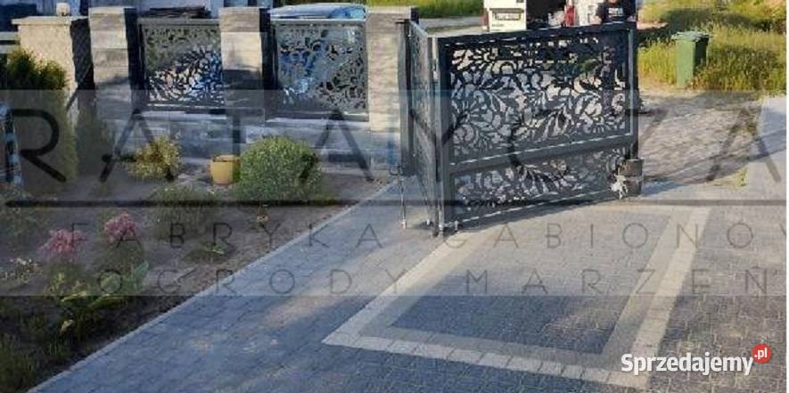 BRAMA ŁAMANA HARMONIJKOWA PALISADA PANELOWA Bramy Włocławek