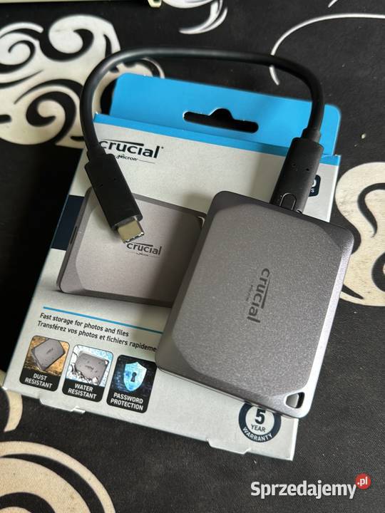 Dysk Mobilny Crucial X9 Pro SSD 4TB 1050 MBs Pojemność > 3000 Tarnów