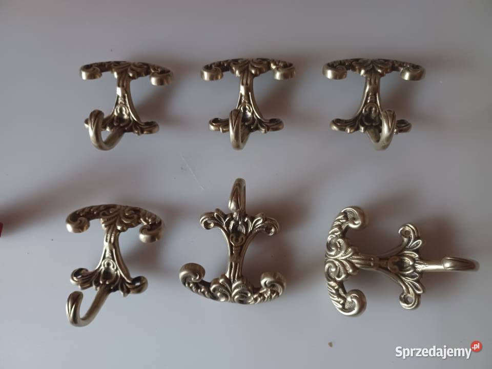 Mosiężny wieszak Poznań