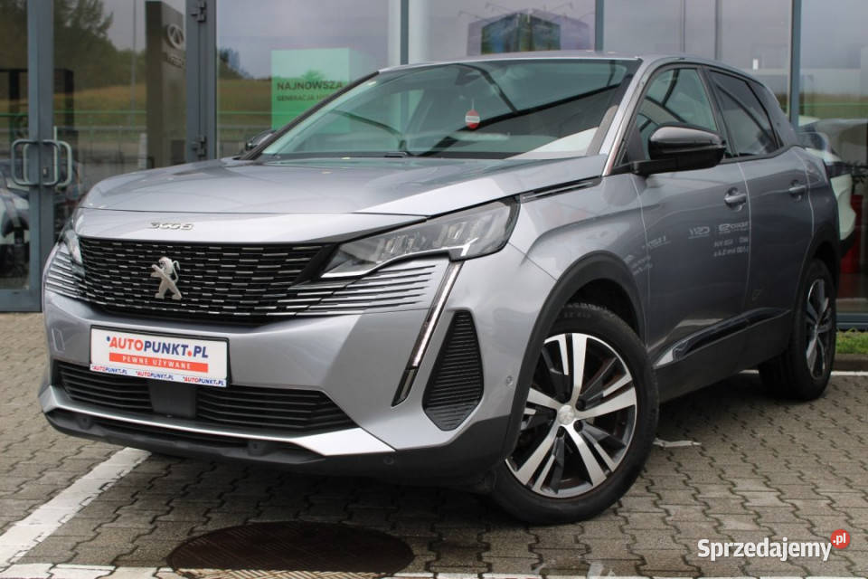 Peugeot 3008 2022r FVAT23 Kamera FullLED Carplay nieuszkodzony śląskie Bielsko-Biała