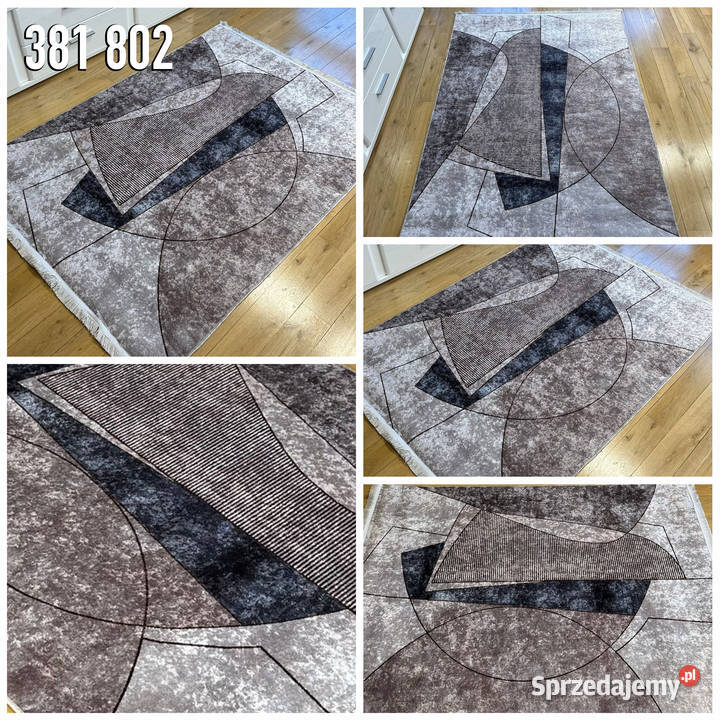 NOWOCZESNY DYWAN 130X190 PRINT 381802 CIENKI podlaskie Białystok