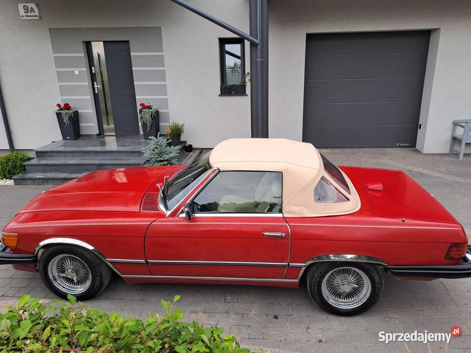 Mercedes SL380 R107 cabrio Białystok