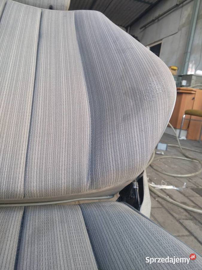 Mercedes W124 materiał granatowy i popiel