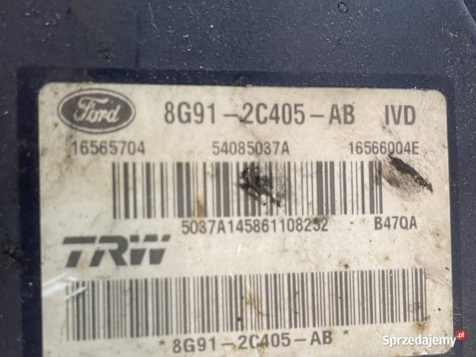 8G912C405 pompa sterownik abs Ford Mondeo mk4 Rok produkcji 2010 Szczecin sprzedam