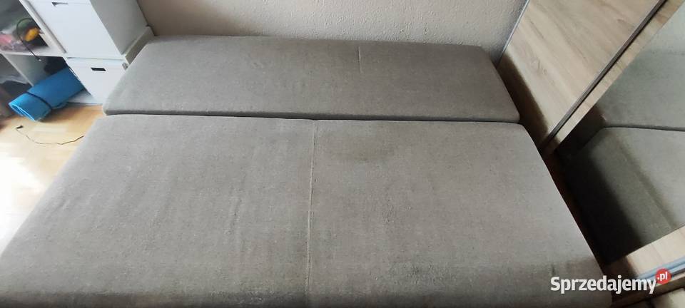 Kanapa rozkładana szara Sofy i kanapy