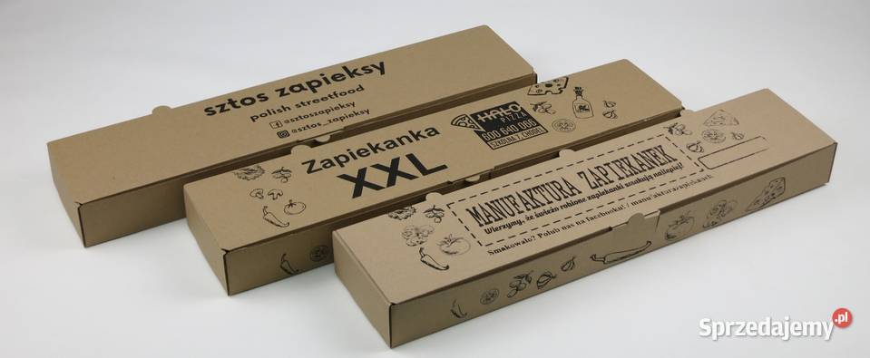 Kartony na pizzę z nadrukiem 32x32 100 sztuk Lublin