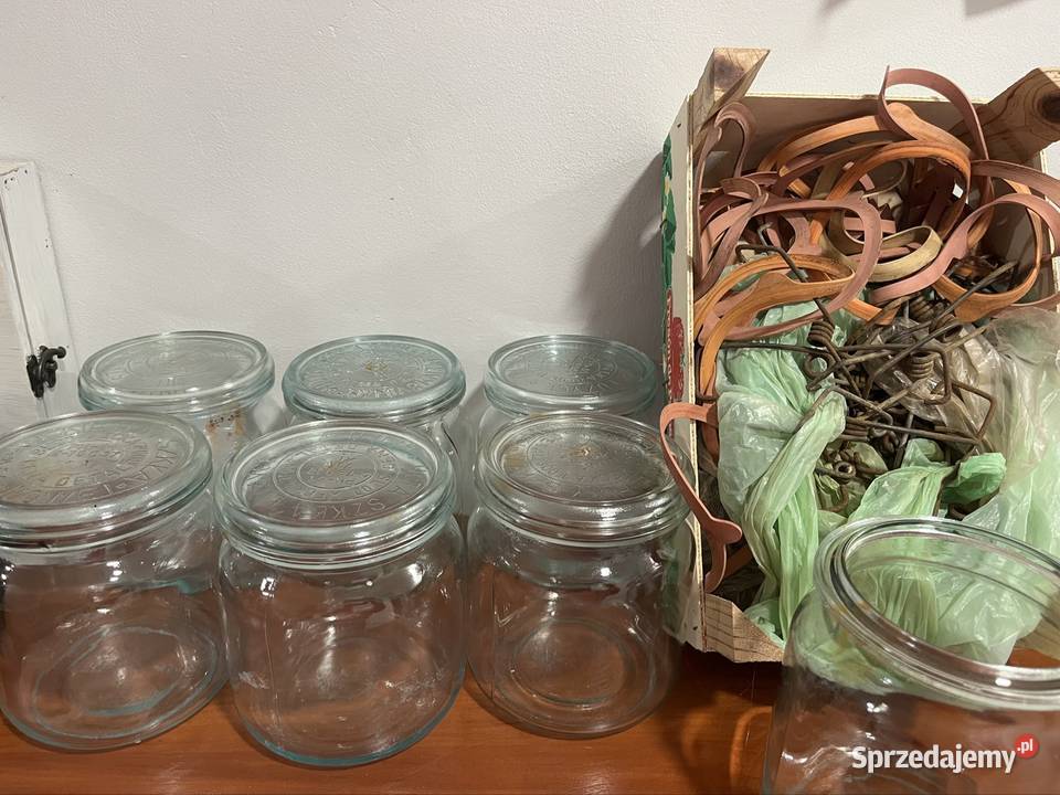 Słoiki szklane weck wek z deklem 1 litr 15 1 Poznań