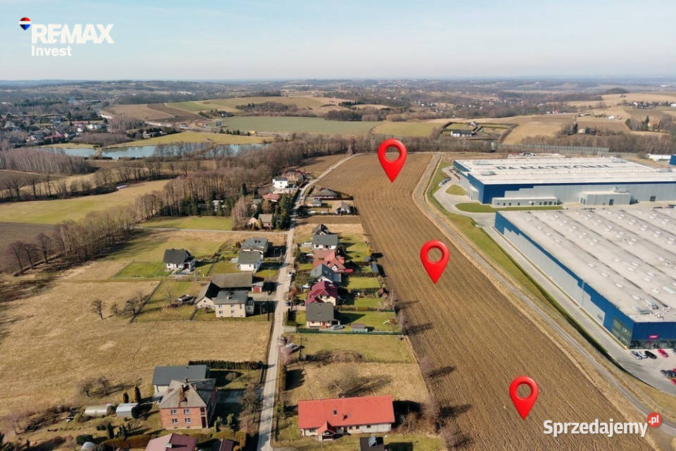 Działki usługowe 326 ha BielskoBiała obok S52