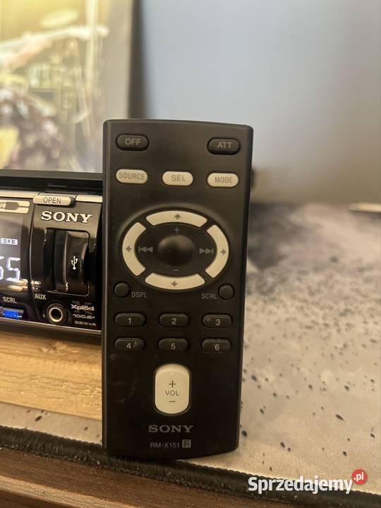 Sony radio samochodowe 1din pilot Starogard Gdański