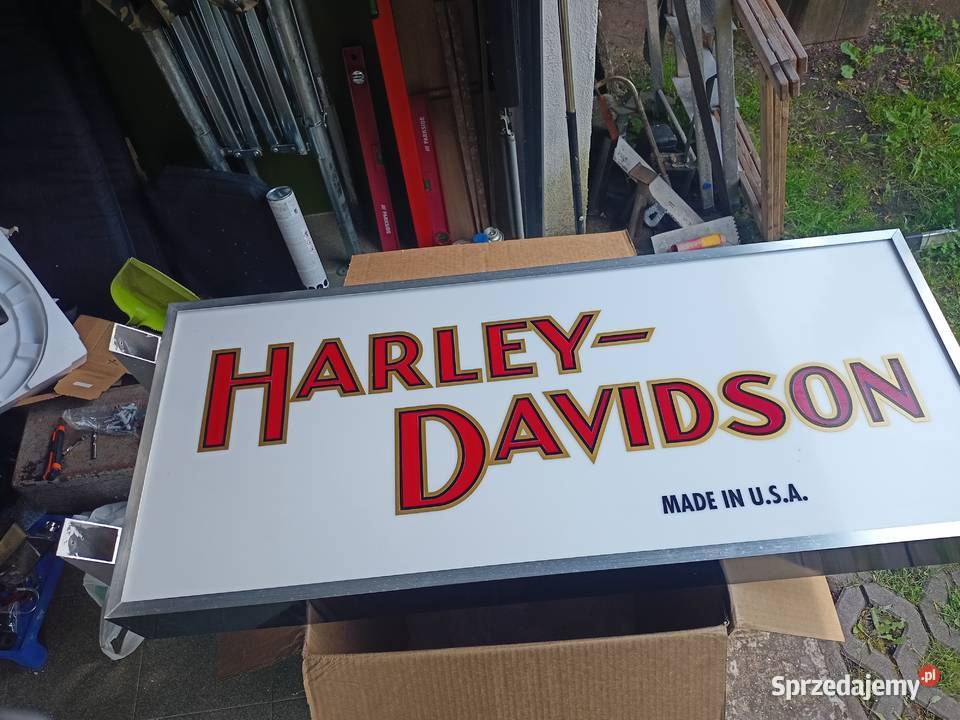 Harley neon Bydgoszcz