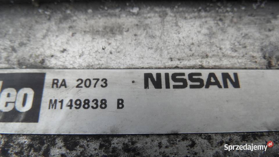 NISSAN QASHQAI I 09r chłodnica wody M149838B świętokrzyskie