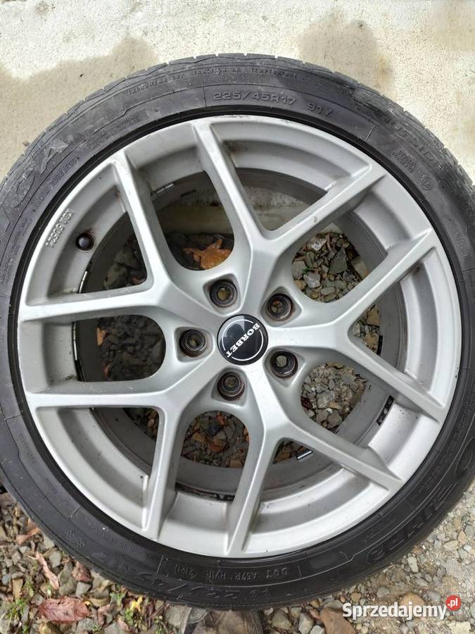 Alufelgi borbet 17 5x112 et45 Czudowice