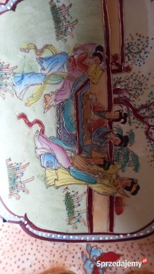 Patera z złotymi uchwytami Warszawa