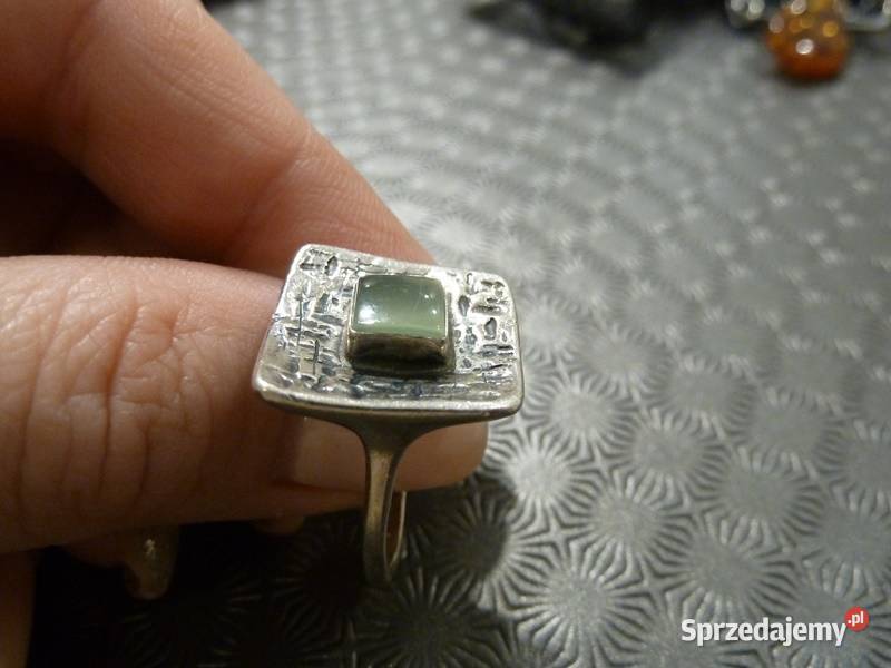 srebrny pierścionek Hałatek srebrne Radom