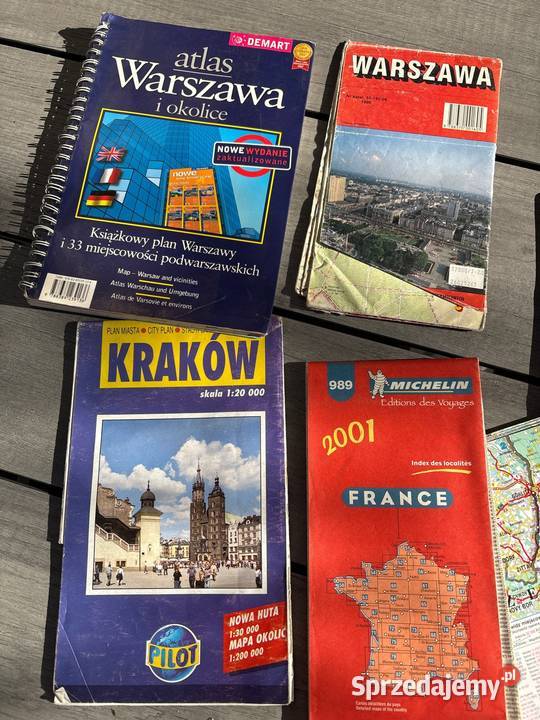 Stare karty graficzne mapy drogowe Pozostałe Poznań