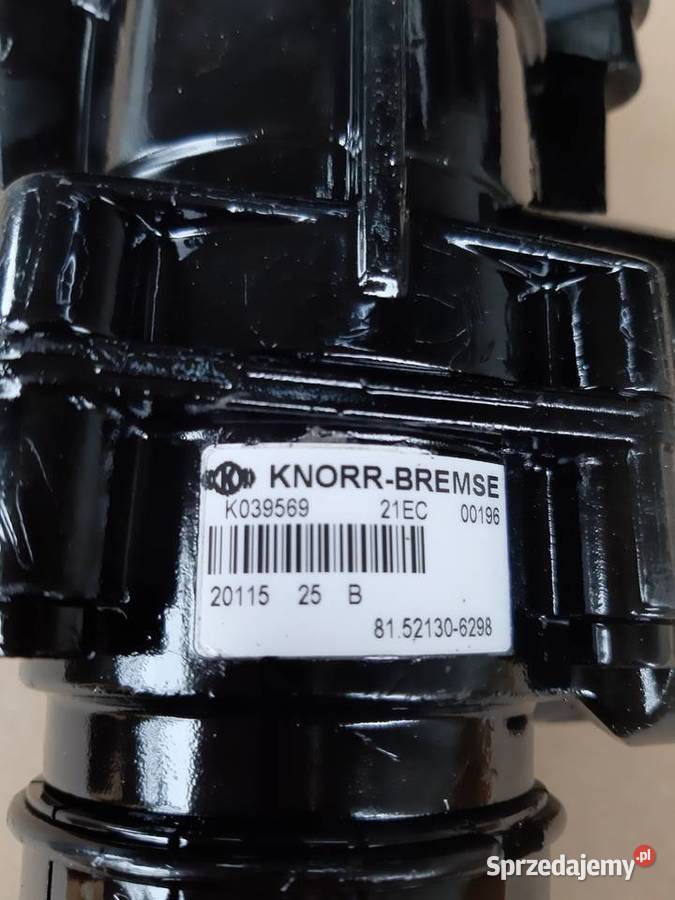 MAN ZAWÓR GŁÓWNY HAMULCA KNORRBREMSE K039569 Trzciel