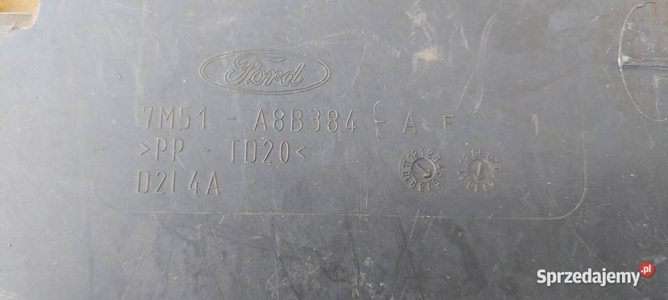 PŁYTA OSŁONA POD ZDERZAK FORD C LIFT 0710 Osłony silnika Międzychód