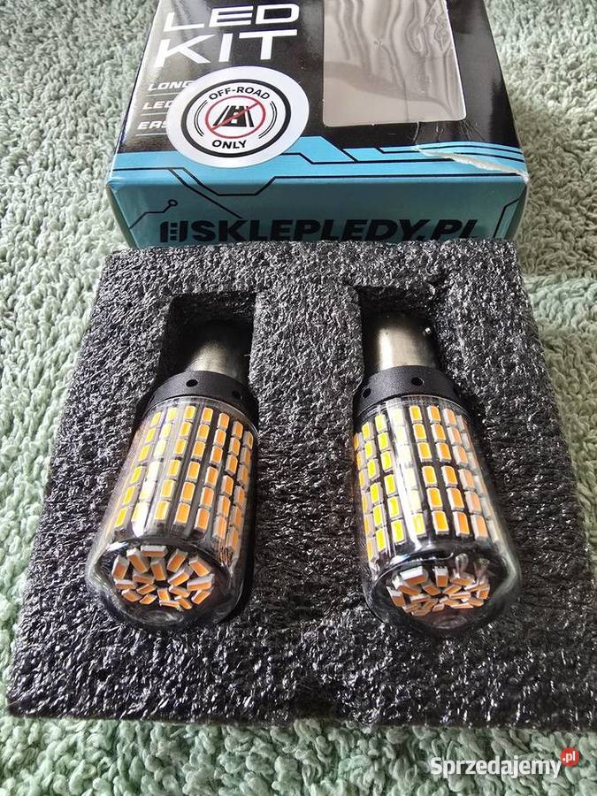 Żarówki led PY21W CanbusKomplet 2 sztuk Czarna Woda