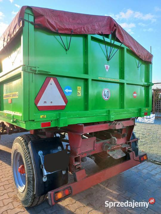 Przyczepa rolnicza Hl 6011 kujawsko-pomorskie Toninek