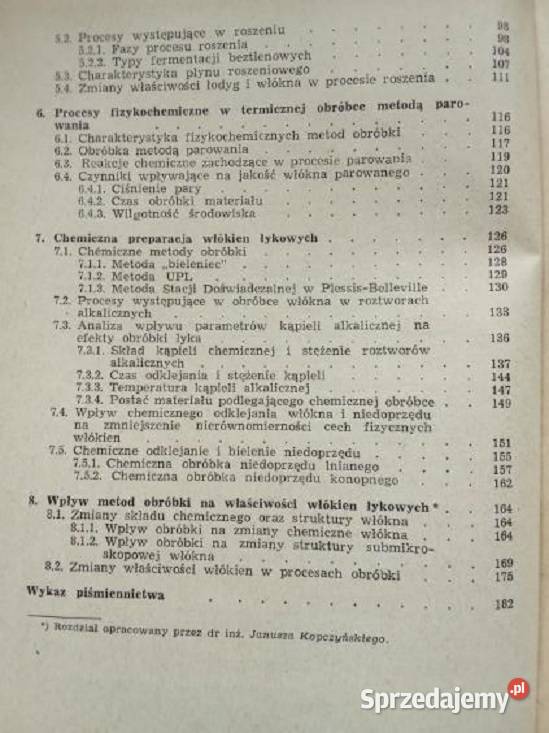 Podstawy chemicznej technologii surowców i Łódź
