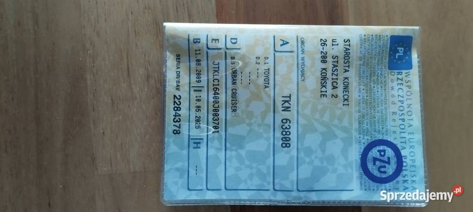 Toyota Urban Cruiser 14 D4D 4x4 świętokrzyskie Końskie