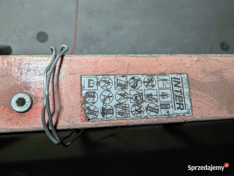 Drabina izolacyjna hakowa Inter Hooks 3m Poznań sprzedam