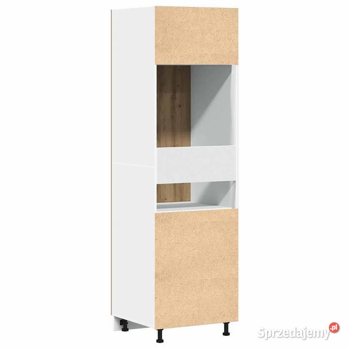 Szafka na lodówkę dąb artisan 60x57x207 WM856126 Kuchenne mazowieckie Warszawa