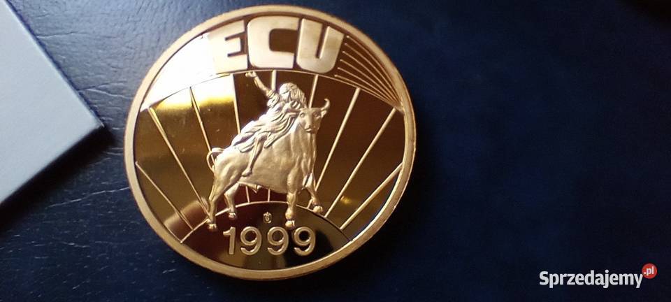 Stare monety Medal ECU 198 podkarpackie Lesko