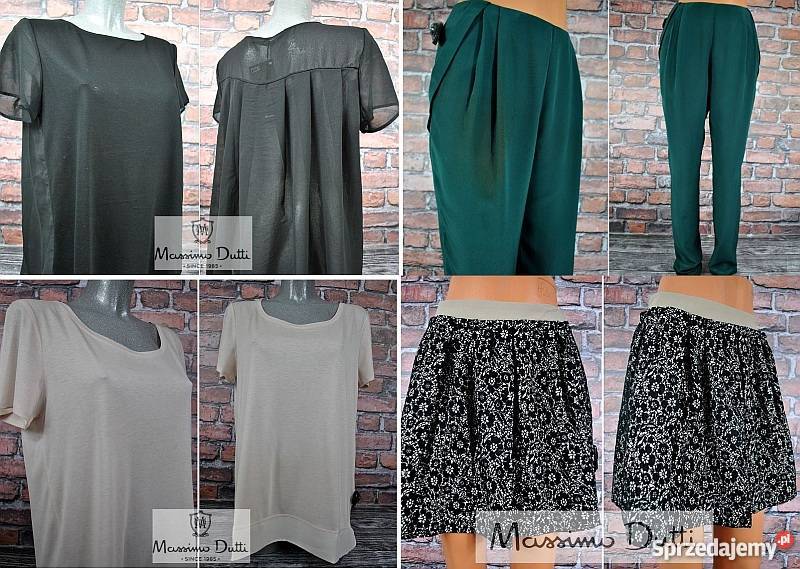 Massimo Dutti Zara pakiet nowej odzieży Outlet Wólka Kosowska